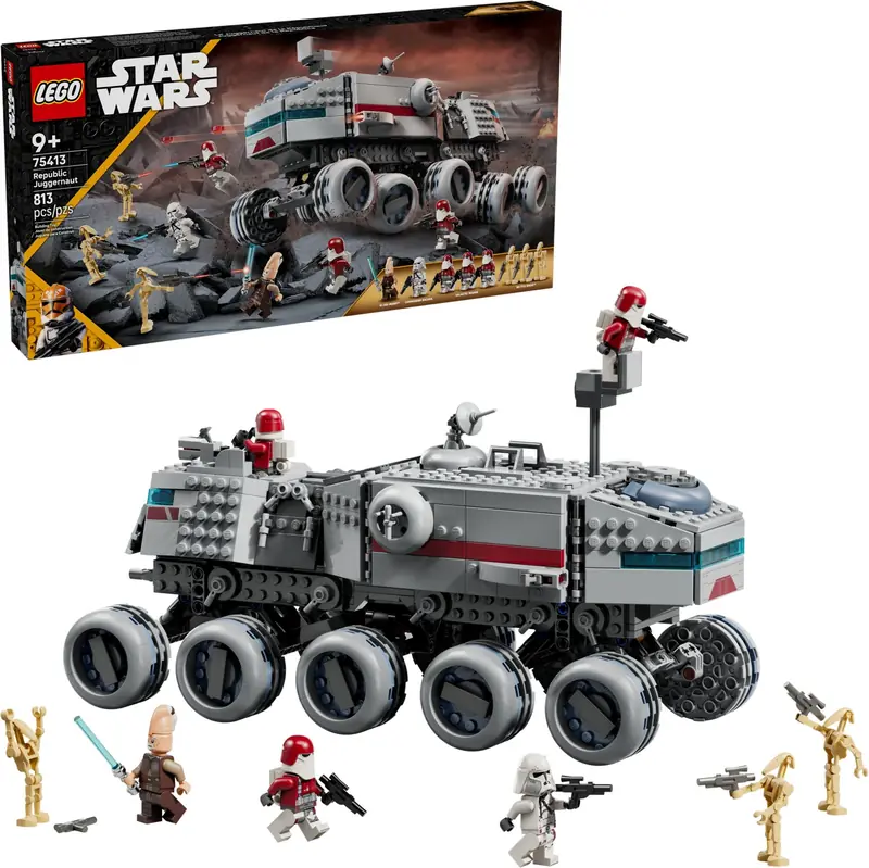 LEGO 75413 Czołg Republiki Juggernaut zdjęcie 5