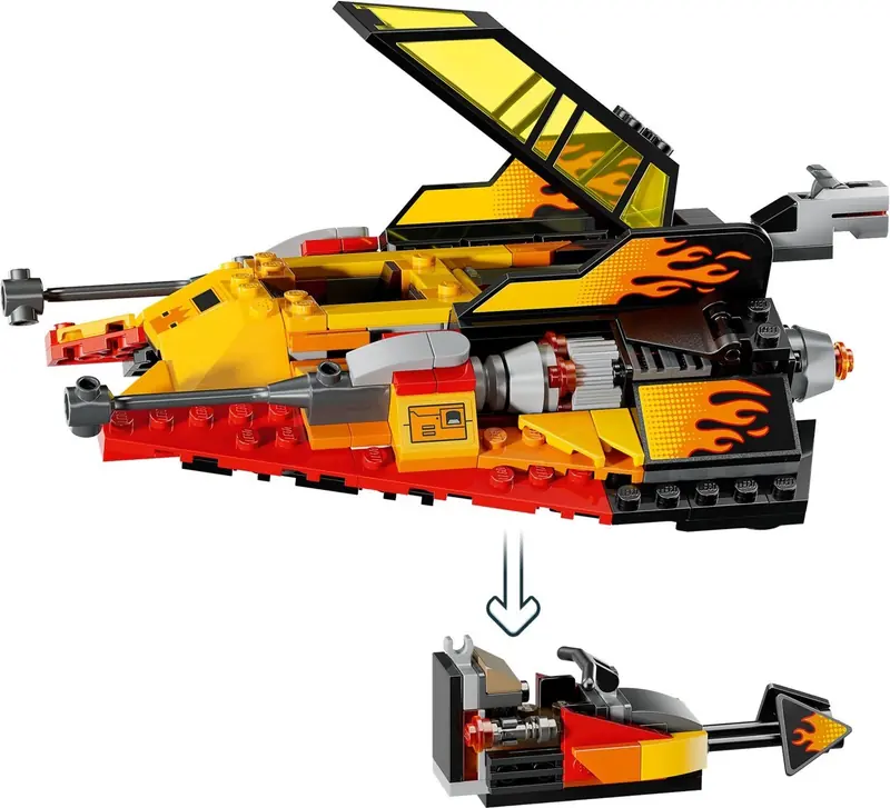 LEGO 75414 Płomienny śmigacz śnieżny zdjęcie 5