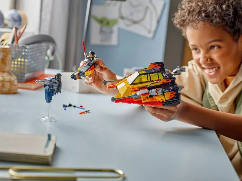 LEGO 75414 Płomienny śmigacz śnieżny zdjęcie 11