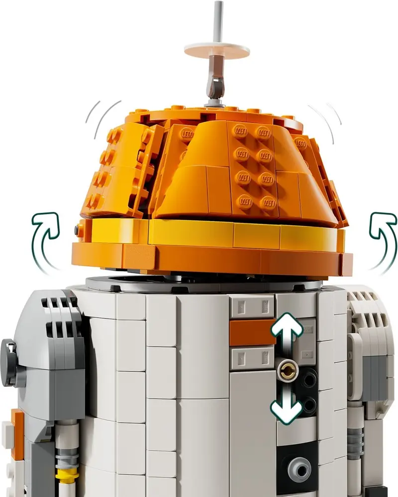 LEGO 75416 Droid astromechaniczny Chopper (C1-10P) zdjęcie 5