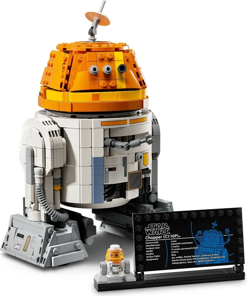LEGO 75416 Droid astromechaniczny Chopper (C1-10P) zdjęcie 6