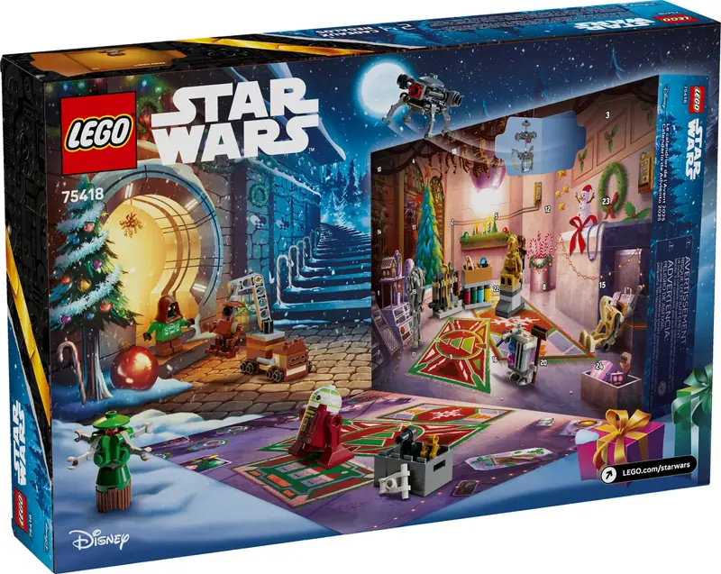 LEGO 75418 Star Wars Kalendarz adwentowy na 2025 rok zdjęcie 3
