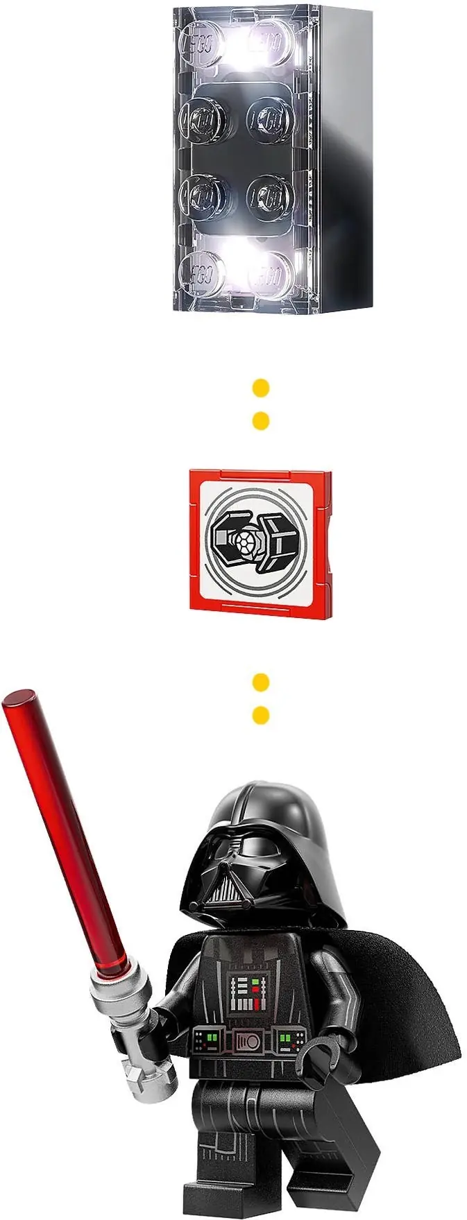 LEGO 75421 SMART Play: Myśliwiec TIE Dartha Vadera zdjęcie 8