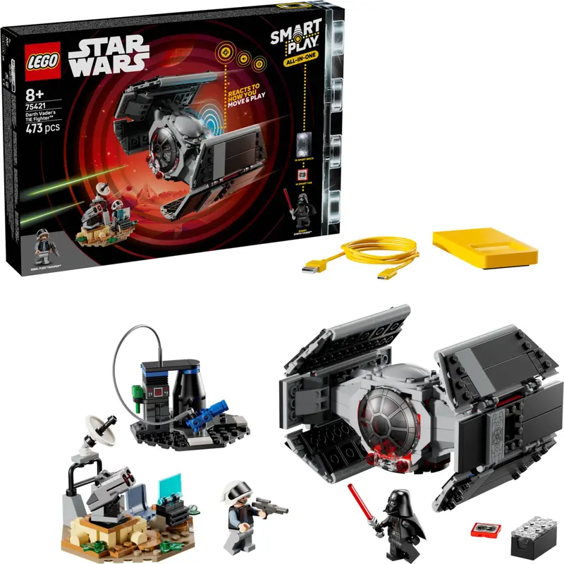 LEGO 75421 SMART Play: Myśliwiec TIE Dartha Vadera zdjęcie 6