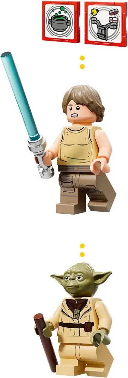 LEGO 75422 SMART Play: Chatka Yody i szkolenie Jedi zdjęcie 5