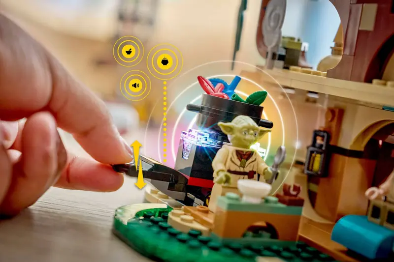 LEGO 75422 SMART Play: Chatka Yody i szkolenie Jedi zdjęcie 8