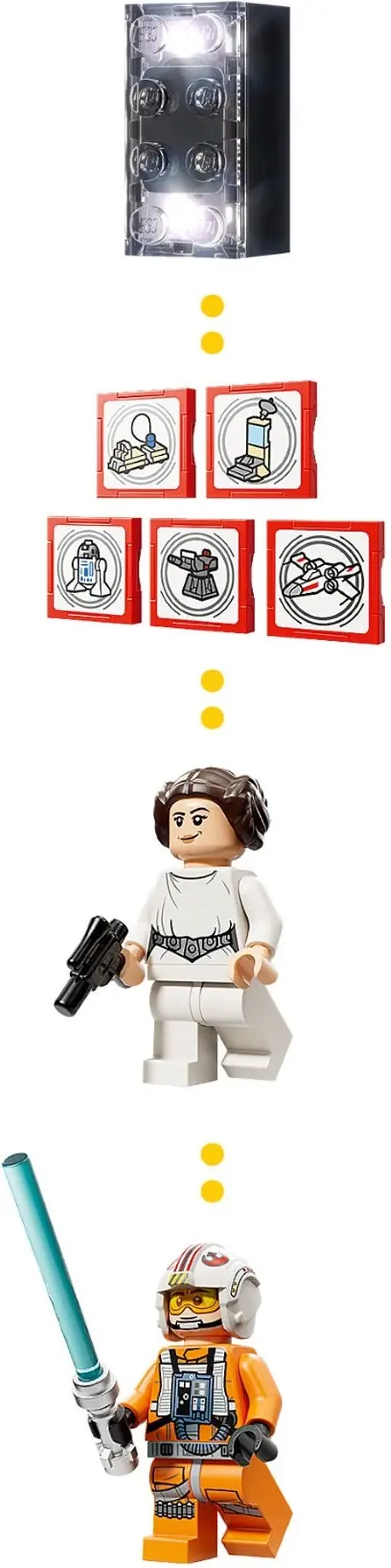 LEGO 75423 SMART Play: X-Wing Czerwona Piątka Luke’a zdjęcie 5