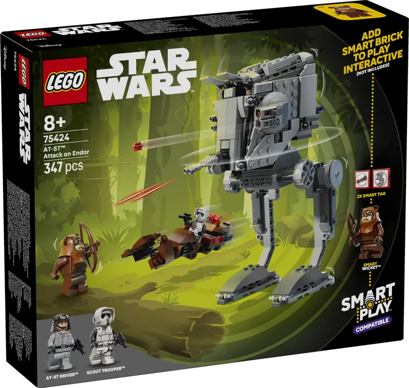 LEGO 75424 SMART Play: Atak AT-ST na Endor zdjęcie 2