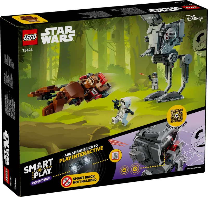 LEGO 75424 SMART Play: Atak AT-ST na Endor zdjęcie 3