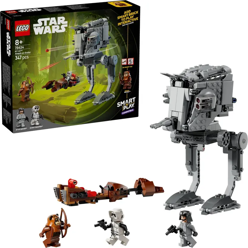 LEGO 75424 SMART Play: Atak AT-ST na Endor zdjęcie 4