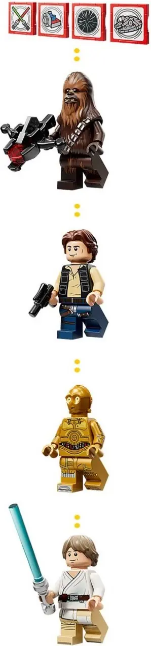 LEGO 75426 SMART Play: Sokół Millennium zdjęcie 7