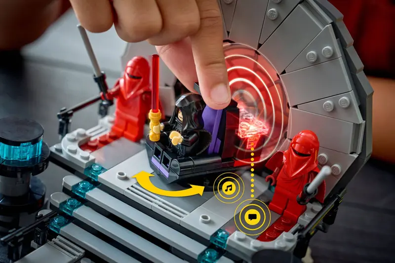 LEGO 75427 SMART Play: Pojedynek w sali tronowej i A-Wing zdjęcie 12
