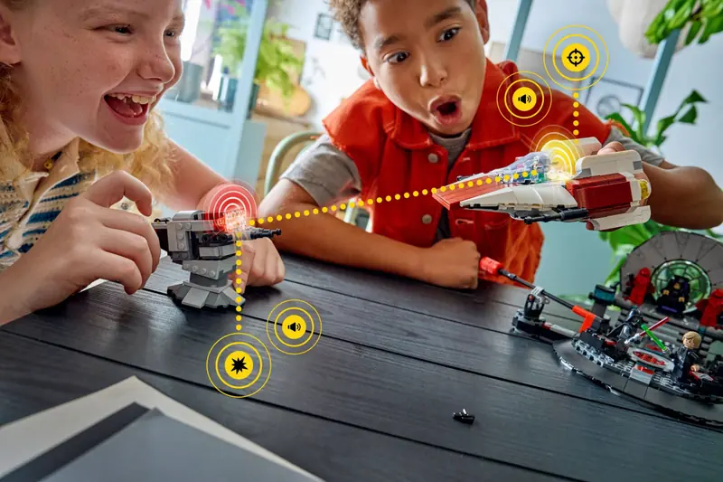 LEGO 75427 SMART Play: Pojedynek w sali tronowej i A-Wing zdjęcie 14