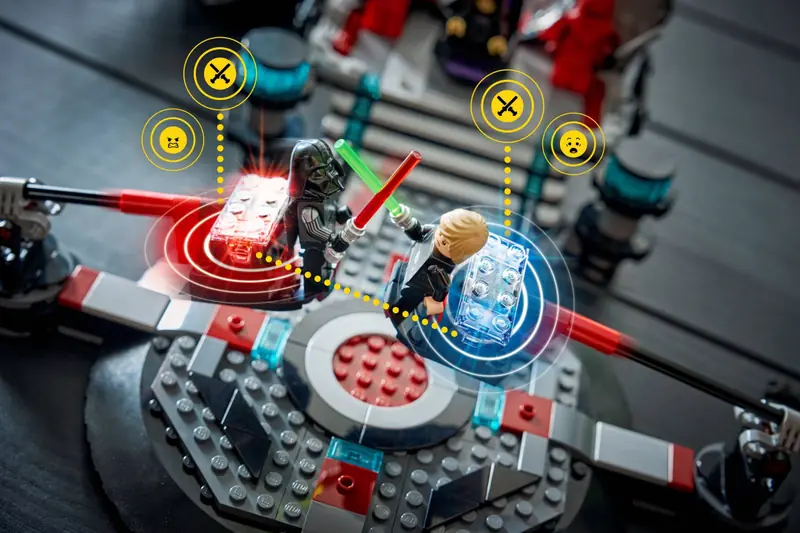 LEGO 75427 SMART Play: Pojedynek w sali tronowej i A-Wing zdjęcie 15
