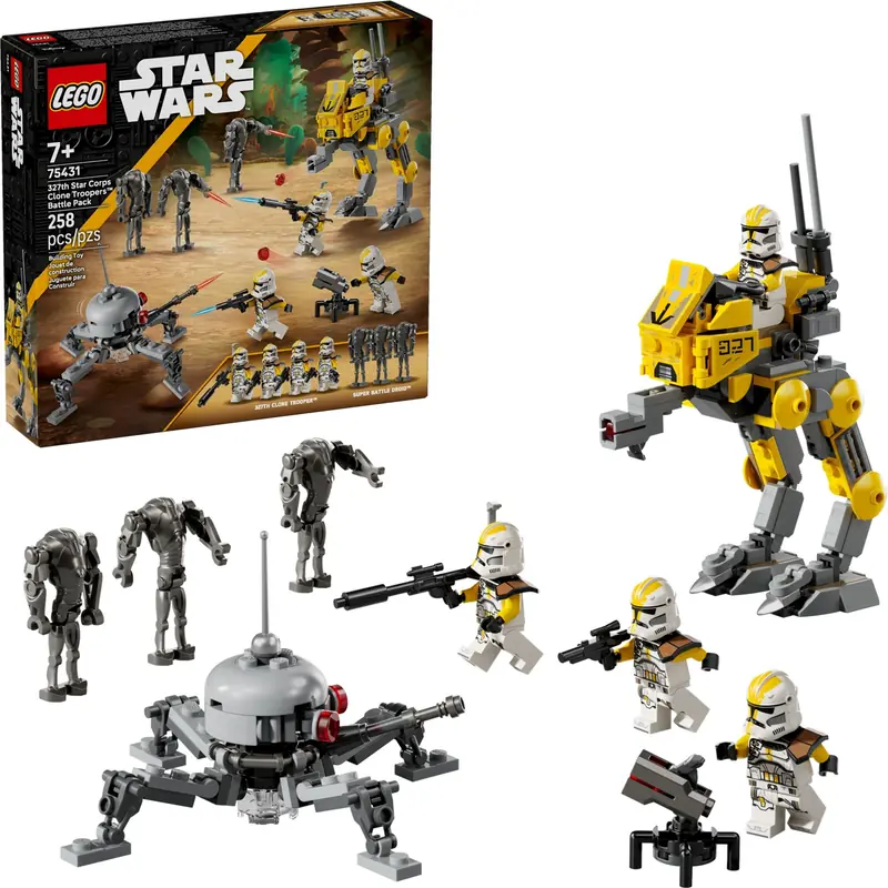LEGO 75431 Zestaw bitewny - żołnierze-klony z 327. korpusu galaktycznego zdjęcie 3