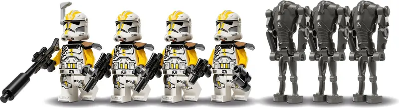 LEGO 75431 Zestaw bitewny - żołnierze-klony z 327. korpusu galaktycznego zdjęcie 4