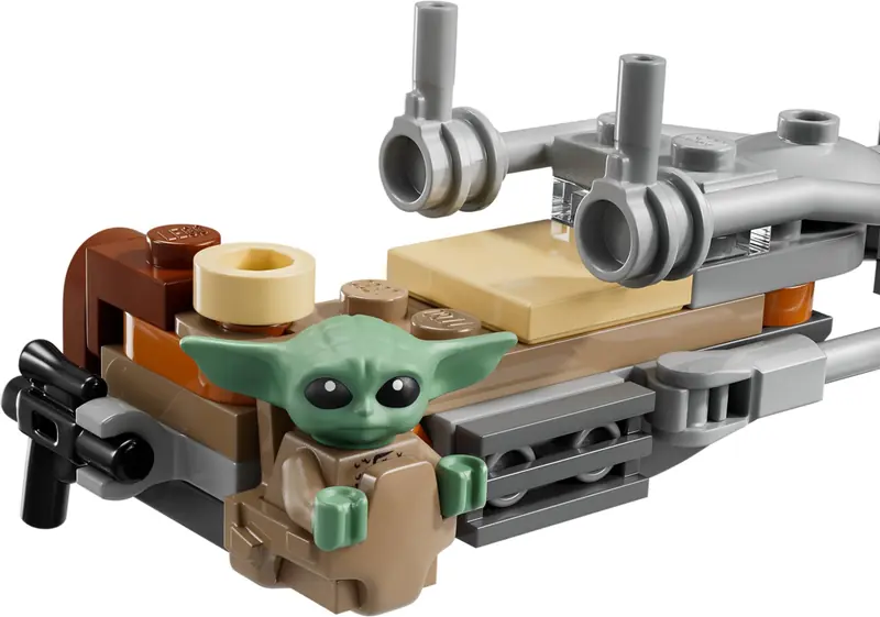 LEGO 75436 Śmigacz Mandalorianina i Grogu zdjęcie 7