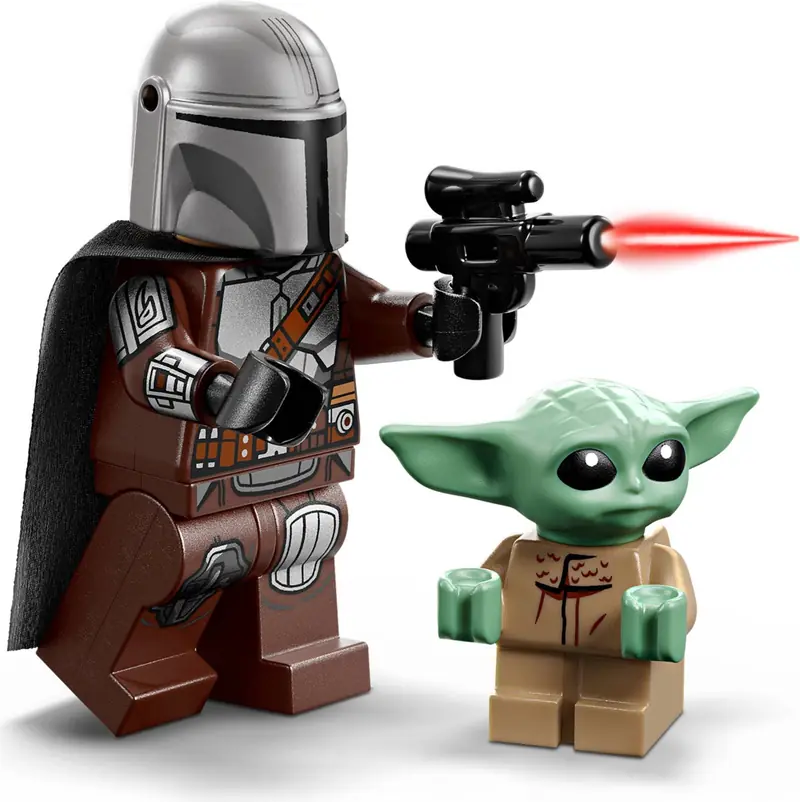 LEGO 75436 Śmigacz Mandalorianina i Grogu zdjęcie 5