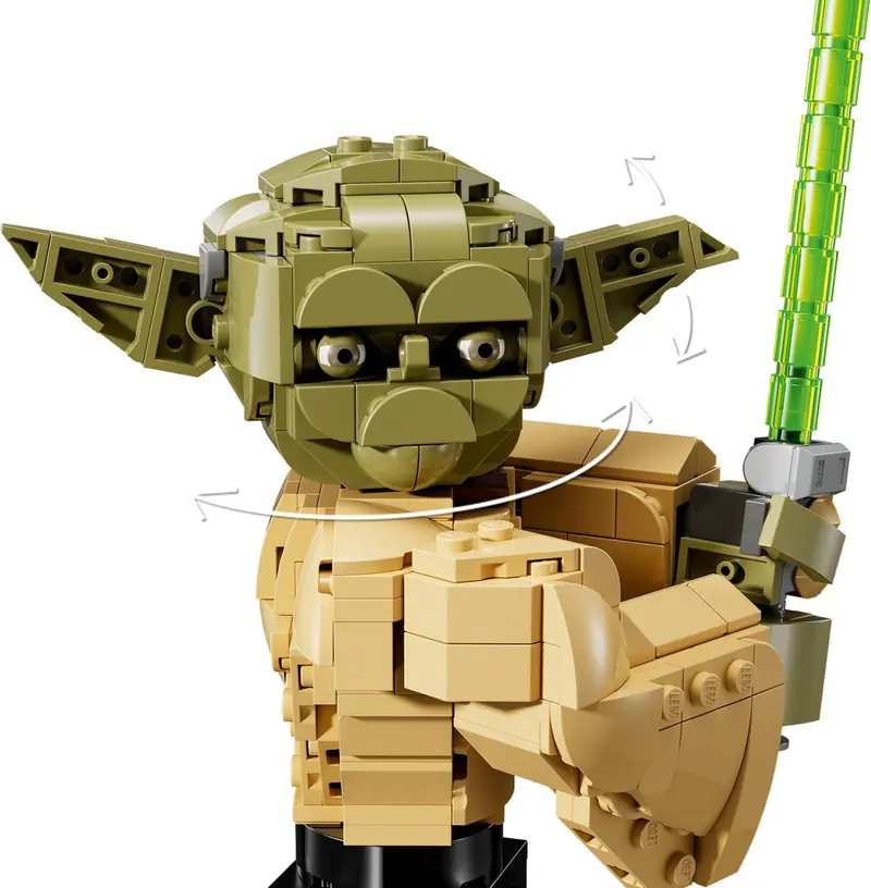 LEGO 75438 Popiersie Yody zdjęcie 12