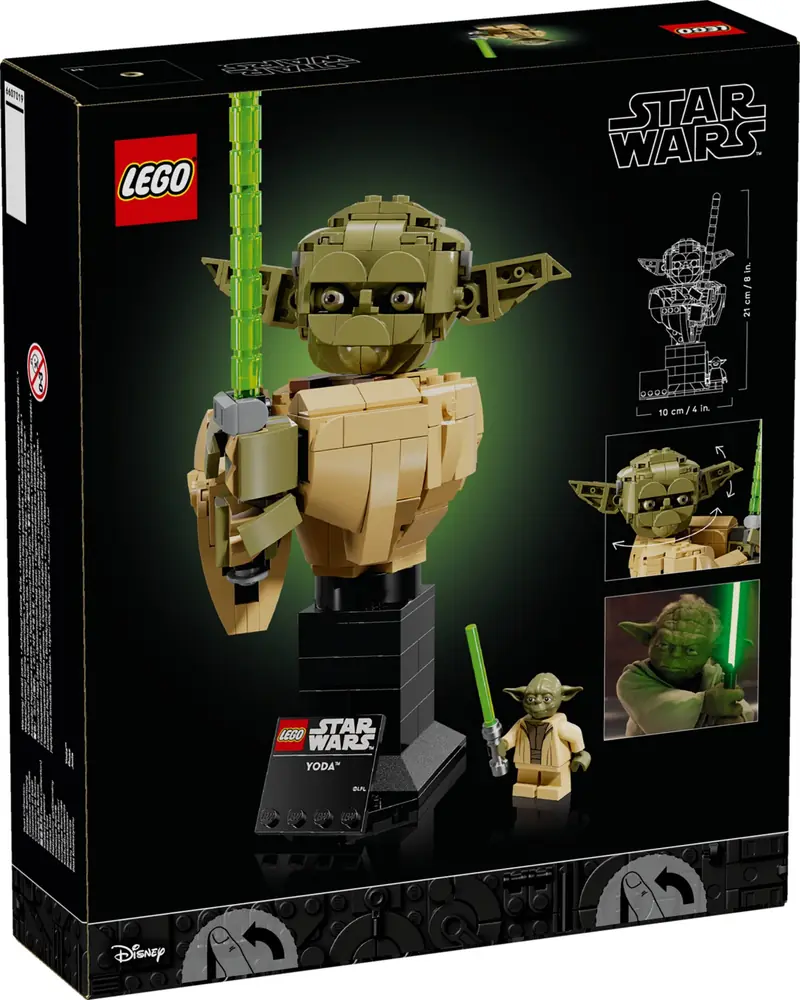 LEGO 75438 Popiersie Yody zdjęcie 3