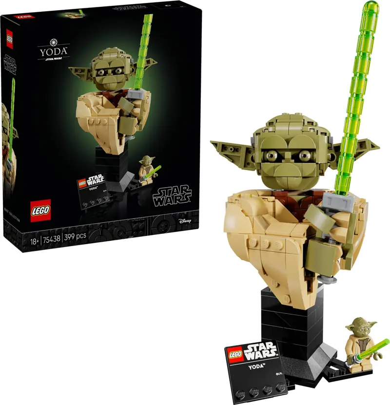 LEGO 75438 Popiersie Yody zdjęcie 4