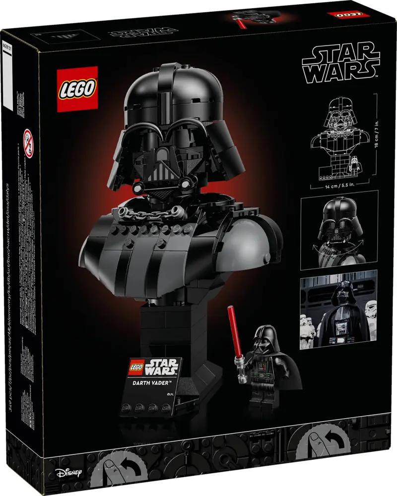 LEGO 75439 Popiersie Dartha Vadera zdjęcie 3