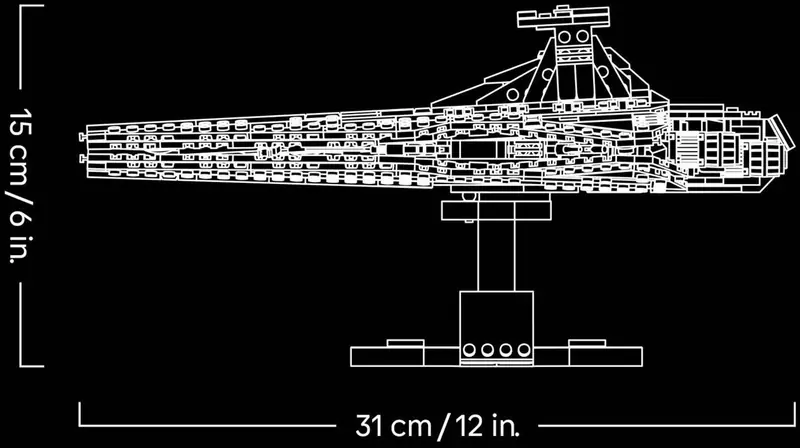 LEGO 75441 Krążownik szturmowy typu Venator zdjęcie 9