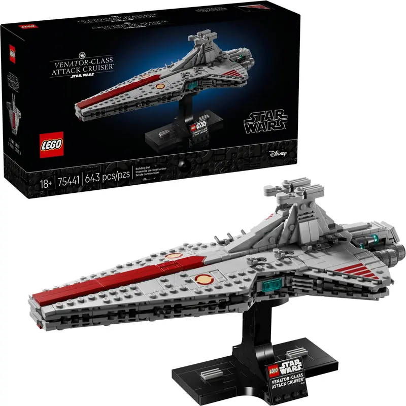 LEGO 75441 Krążownik szturmowy typu Venator zdjęcie 2