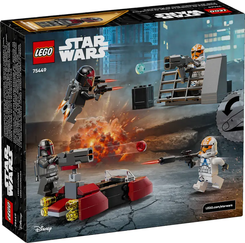 LEGO 75449 Oblężenie Mandalory - zestaw bitewny zdjęcie 2