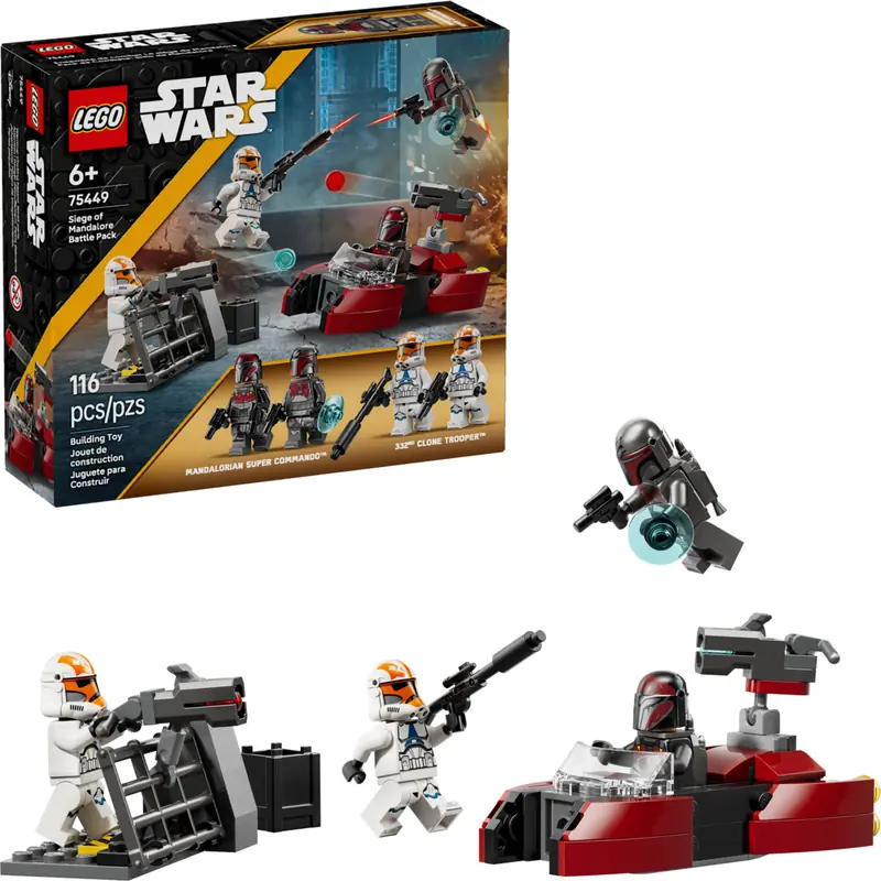 LEGO 75449 Oblężenie Mandalory - zestaw bitewny zdjęcie 3