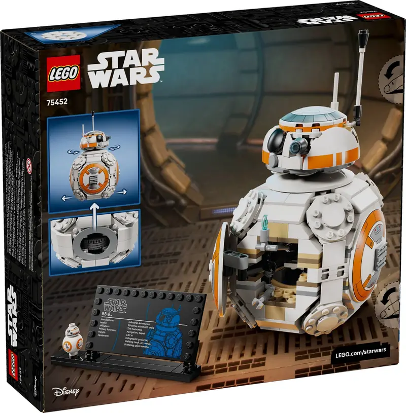 LEGO 75452 Droid astromechaniczny BB-8 zdjęcie 4