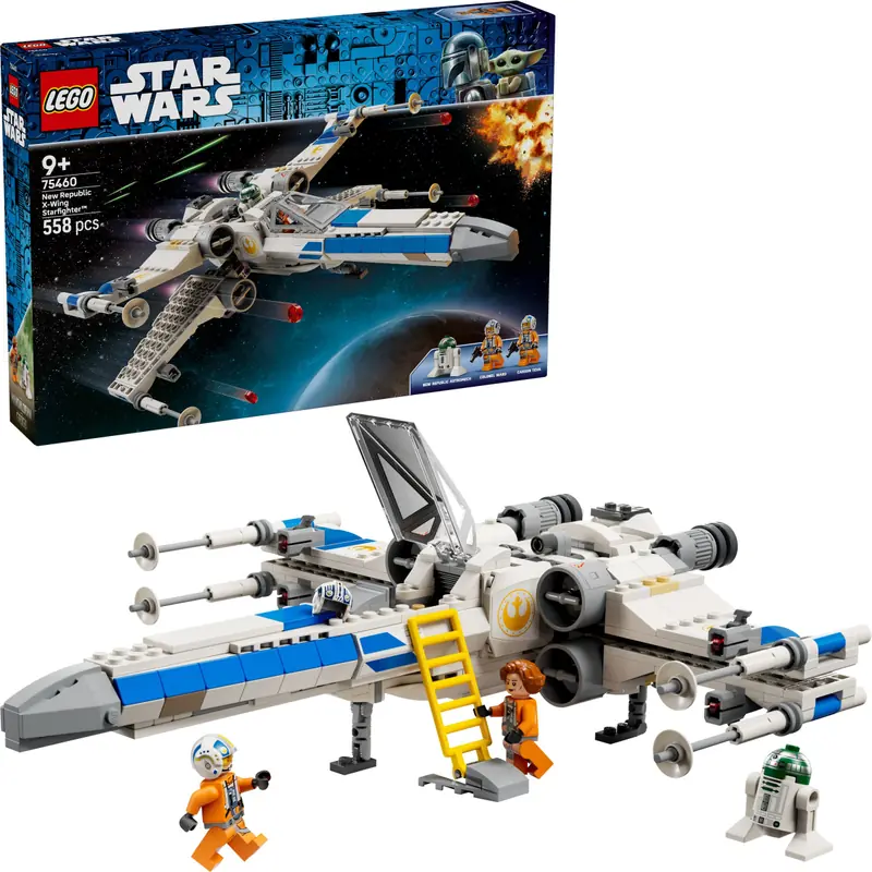 LEGO 75460 Myśliwiec X-Wing Nowej Republiki zdjęcie 4
