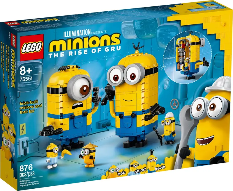LEGO 75551 Minionki z klocków i ich gniazdo zdjęcie 5