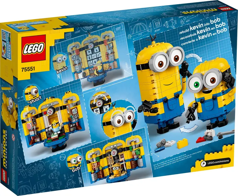 LEGO 75551 Minionki z klocków i ich gniazdo zdjęcie 2