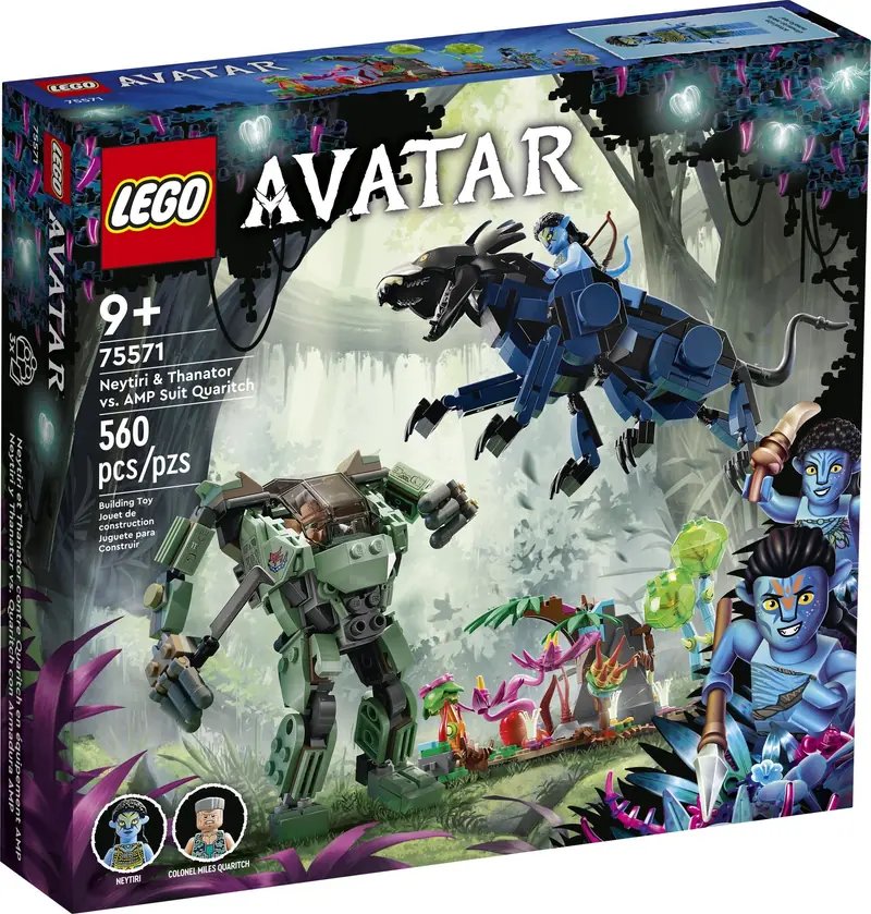 LEGO 75571 Neytiri i Thanator kontra Quaritch w kombinezonie PZM zdjęcie 2