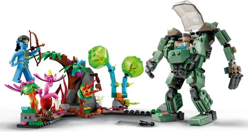 LEGO 75571 Neytiri i Thanator kontra Quaritch w kombinezonie PZM zdjęcie 6