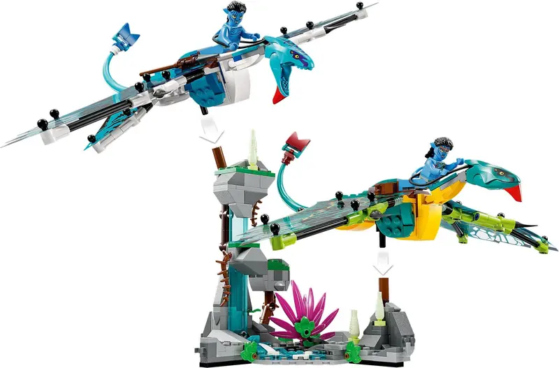 LEGO 75572 Pierwszy lot na zmorze Jake’a i Neytiri zdjęcie 4