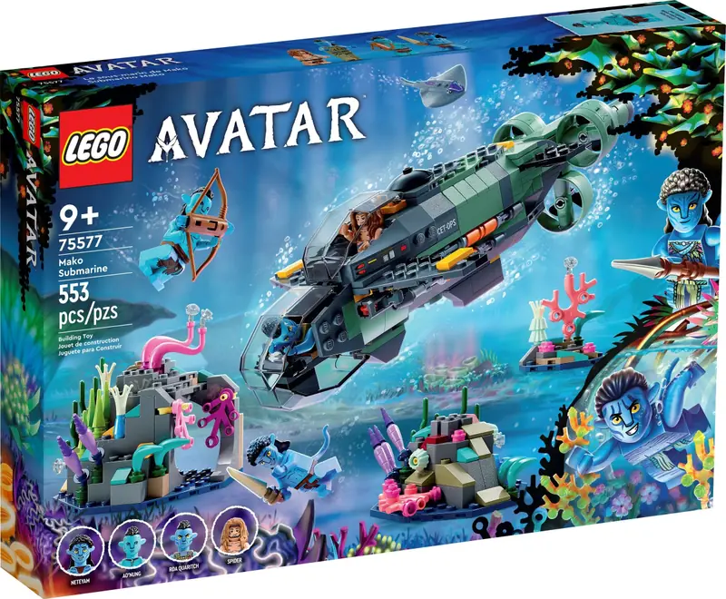 LEGO 75577 Łódź podwodna Mako zdjęcie 2