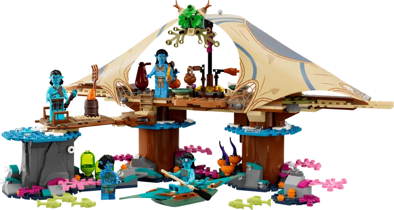LEGO 75578 Dom na rafie klanu Metkayina