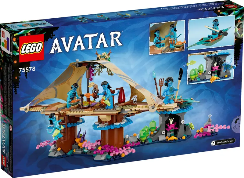 LEGO 75578 Dom na rafie klanu Metkayina zdjęcie 3