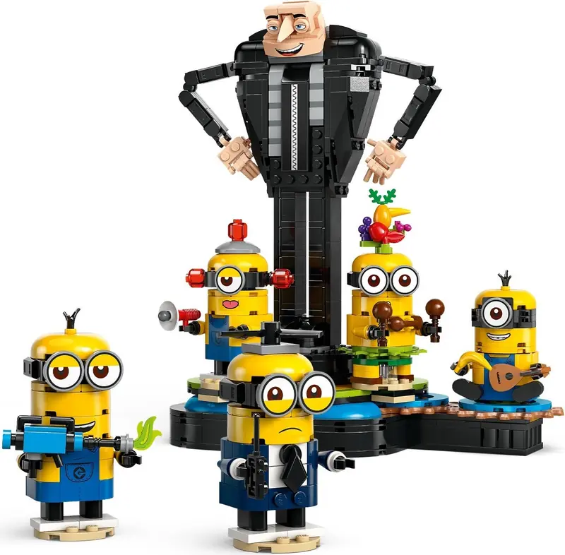 LEGO 75582 Gru i minionki z klocków zdjęcie 2