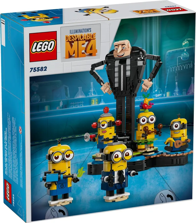 LEGO 75582 Gru i minionki z klocków zdjęcie 3
