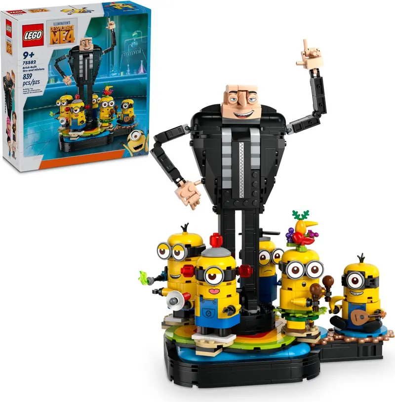 LEGO 75582 Gru i minionki z klocków zdjęcie 4