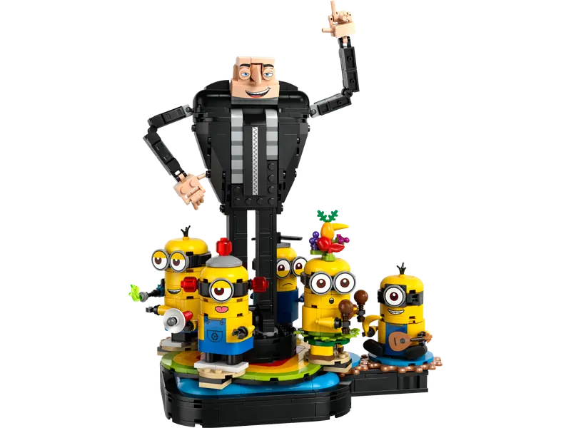 LEGO 75582 Gru i minionki z klocków