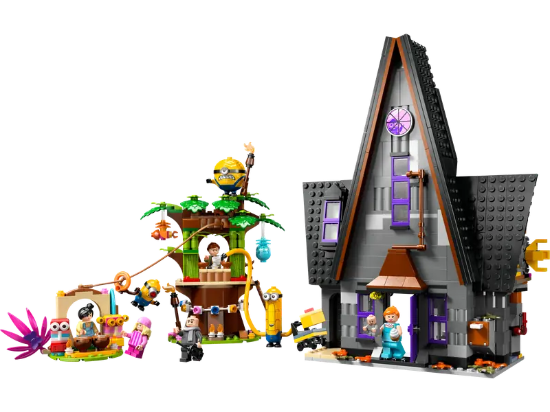 LEGO 75583 Rodzinna rezydencja Gru i minionków
