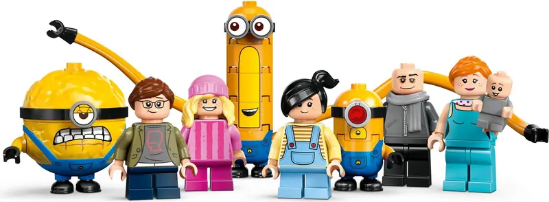 LEGO 75583 Rodzinna rezydencja Gru i minionków zdjęcie 3