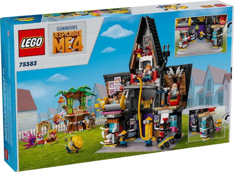 LEGO 75583 Rodzinna rezydencja Gru i minionków zdjęcie 4
