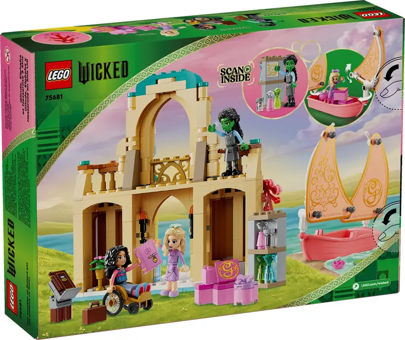 LEGO 75681 Glinda, Elphaba i Nessarose na Shiz University zdjęcie 2