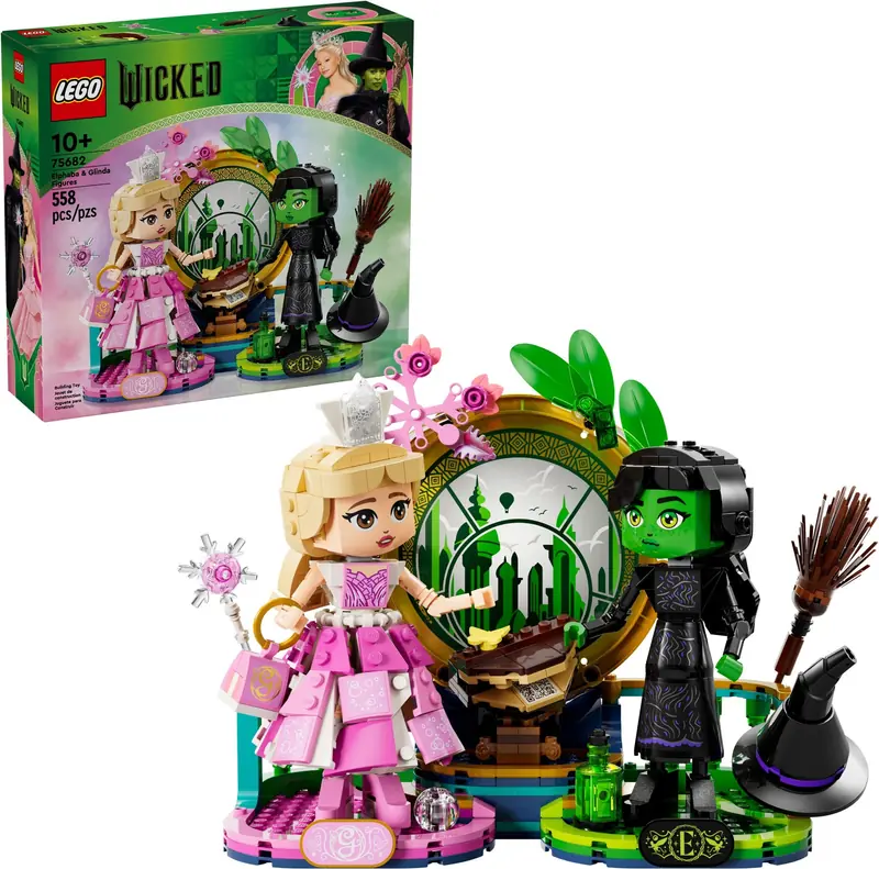 LEGO 75682 Figurki Elphaby i Glindy zdjęcie 3
