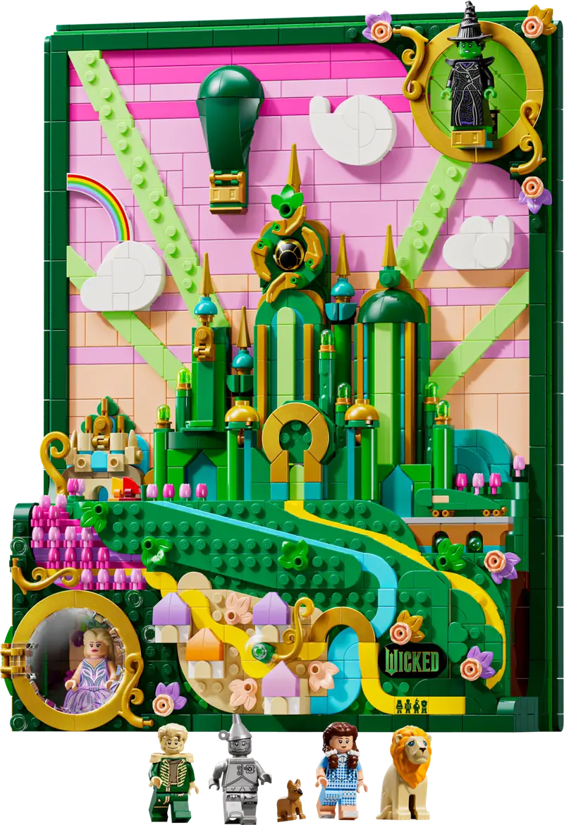 LEGO 75685 Obraz Emerald City